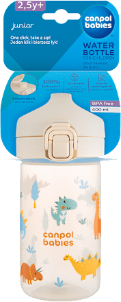 lahev Junior béžová, 400 ml Canpol babies
