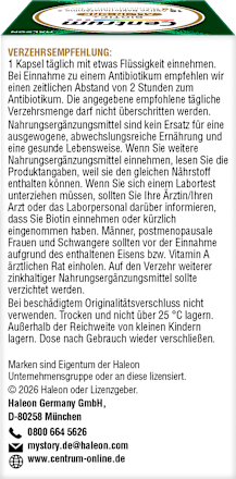 Biotic+ All in One Kapseln 30 St Centrum