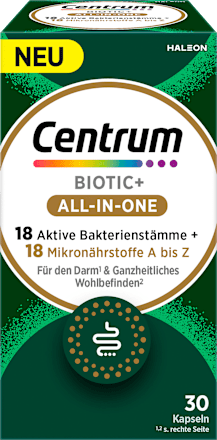 Biotic+ All in One Kapseln 30 St Centrum