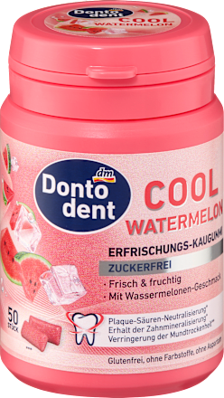 Kaugummi, Cool Watermelon, zuckerfrei Dontodent