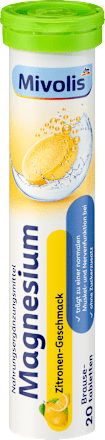 Brausetabletten Magnesium Zitronen-Geschmack Mivolis