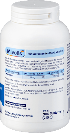 hořčík tablety Mivolis