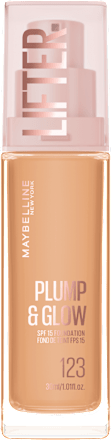 Alapozó, Lifter Plump & Glow - Nr. 123 MAYBELLINE NEW YORK