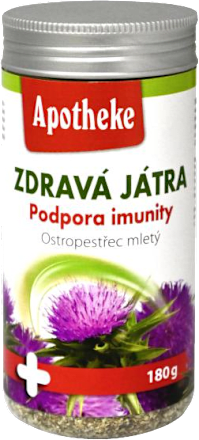 zdravá játra – ostropestřec mletý Apotheke