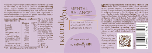 Mental Balance Kapseln 60 St naturallyou