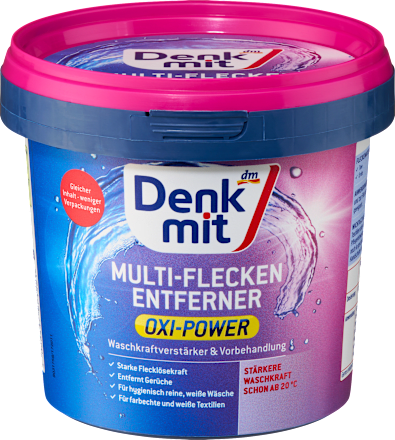 Sredstvo za odstranjivanje mrlja Oxi Power Denkmit