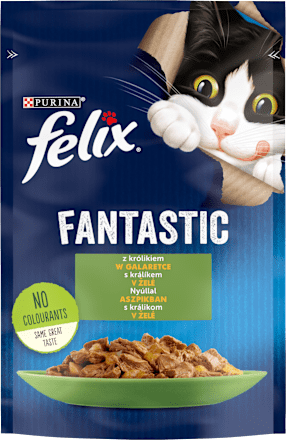 Karma dla kotów królik w galaretce Fantastic Felix