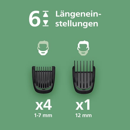 Elektrische Haarschneidemaschine, Multigroomer S3000 All-in-One Philips