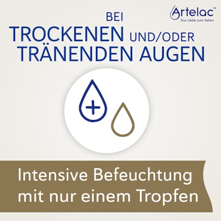 Artelac Complete MDO Augenbefeuchtungsmittel 2 x à 10ml Artelac