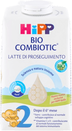 Latte 2 di proseguimento Combiotic liquido BIO HiPP