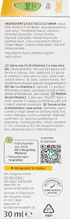 Serum za lice – vitamin C i aloe vera alverde NATURKOSMETIK