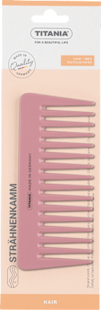 Гребен за разресване с широки зъбци, различни цветове/мотиви TITANIA