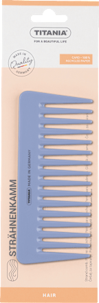 Гребен за разресване с широки зъбци, различни цветове/мотиви TITANIA