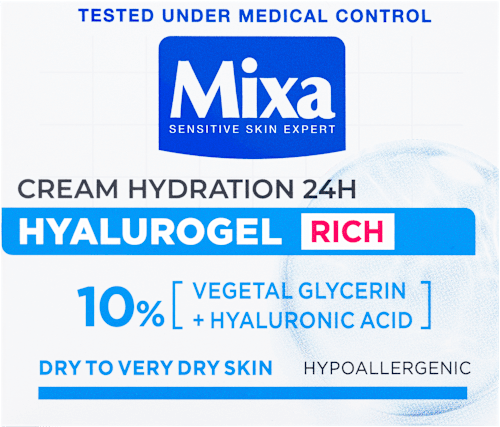 pleťový krém Hyalurogel Rich Mixa