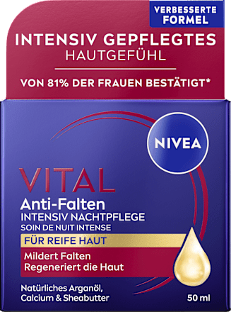 Nachtcreme Vital Anti-Falten Intensiv NIVEA