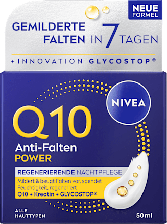Nachtcreme Anti-Falten Power Regenerierend Q10 NIVEA