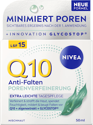 Gesichtscreme Q10 Anti-Falten Porenverfeinerung LSF 15 NIVEA