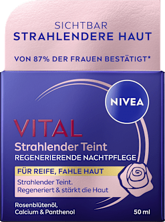 Nachtcreme Vital Strahlender Teint Regenerierend NIVEA