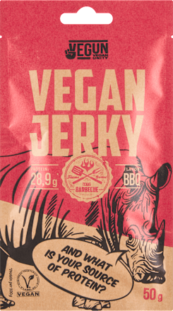 Vegan Jerky s teriyaki příchutí VEGUN
