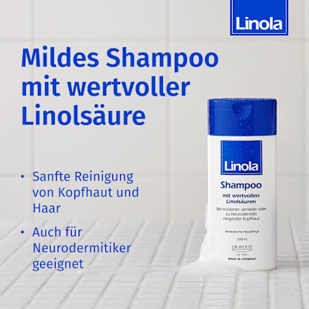Linola Shampoo mit wertvollen Linolsäuren Linola