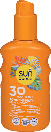 Sprej za zaščito pred soncem, ZF 30 (visoka zaščita) sundance