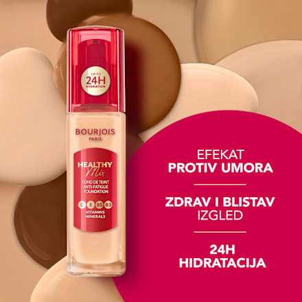 Healthy Mix Vitamin Minerals tečni puder - 57N Bronze BOURJOIS PARIS