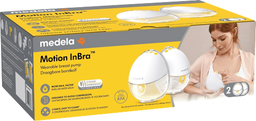 Milchpumpe elektrisch Motion InBra Doppelmilchpumpe Medela