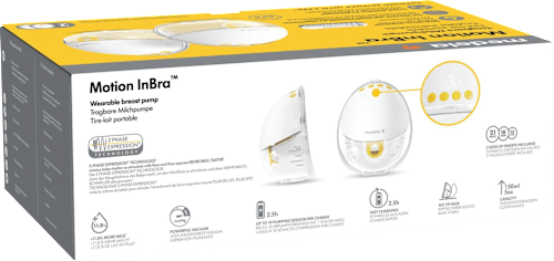 Doppelmilchpumpe Motion InBra, elektrisch Medela