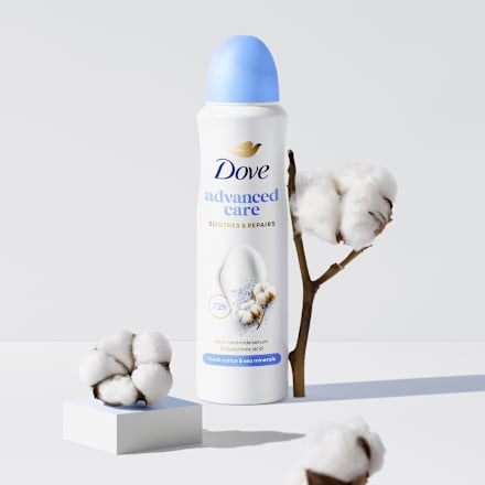 Advanced Care antiperspirant sprej Fresh Cotton & Sea Minerals Dove