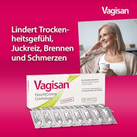 Vagisan FeuchtCreme Cremolum Vaginalzäpfchen Vagisan