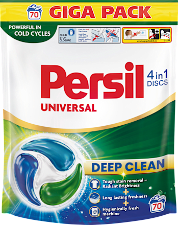 Pracie kapsuly Discs 4v1 Deep Clean Universal Persil