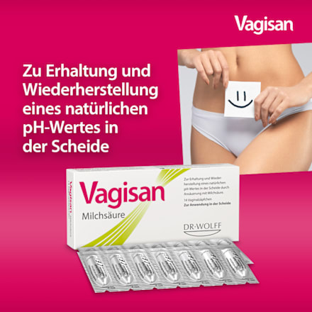 Vagisan Milchsäure Vaginalzäpfchen Vagisan