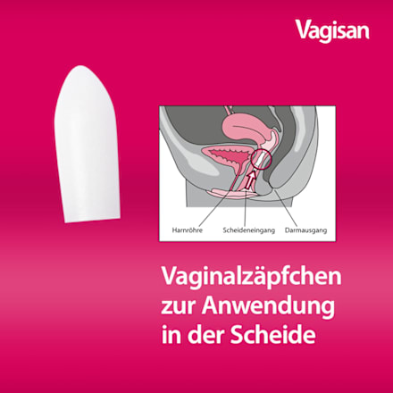 Vagisan Milchsäure Vaginalzäpfchen Vagisan