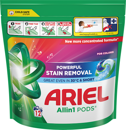 prací kapsle Allin1 Color Ariel