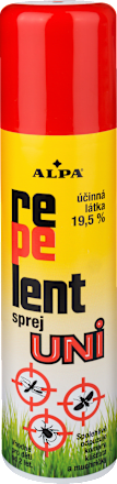 repelent sprej UNI Alpa