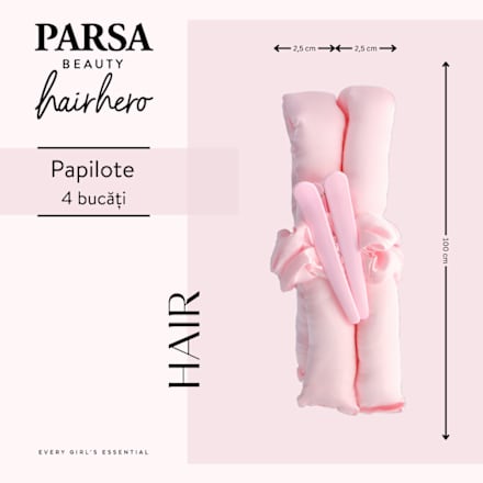 Ondulator de păr cu scrunchies și agrafe PARSA BEAUTY