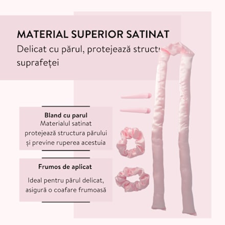 Ondulator de păr cu scrunchies și agrafe PARSA BEAUTY