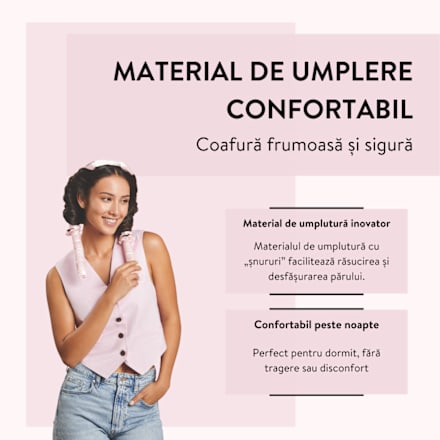 Ondulator de păr cu scrunchies și agrafe PARSA BEAUTY