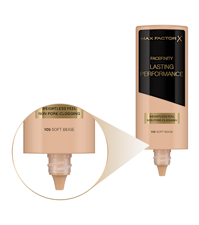 Tekoča podlaga Lasting Performance 105 Soft Beige    MAX FACTOR