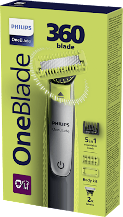 Električni brivnik za obraz in telo 360 blade PHILIPS OneBlade