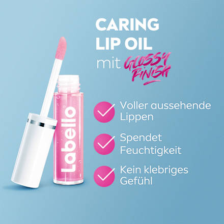 Lip Oil Glossy Finish Candy Pink Labello