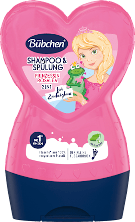 Kinder Shampoo & Spülung 2in1 Prinzessin Rosalea Bübchen