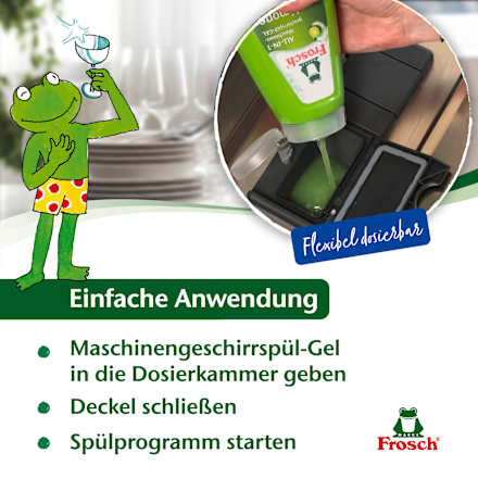 Spül-Gel All-in-1, 40 Spülgänge Frosch