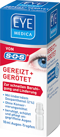 Augentropfen Gereizt und Gerötet EYE MEDICA