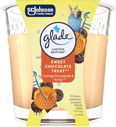 Duftkerze im Glas Sweet Chocolate Treat glade