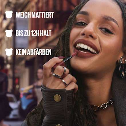 Lippenstift Super Stay Teddy Tint 95 Buffed Out MAYBELLINE NEW YORK