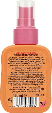 Hitzeschutzspray Protect & Care  Jean&Len
