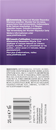 Haarkur Frizz Ease Wunder-Reparatur John Frieda