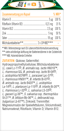 Biotic+ Immun Kapseln 30 St Centrum