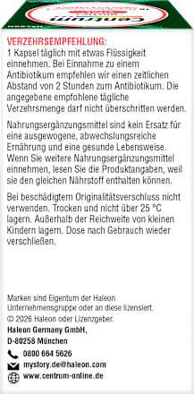 Biotic+ Vital Kapseln 30 St Centrum